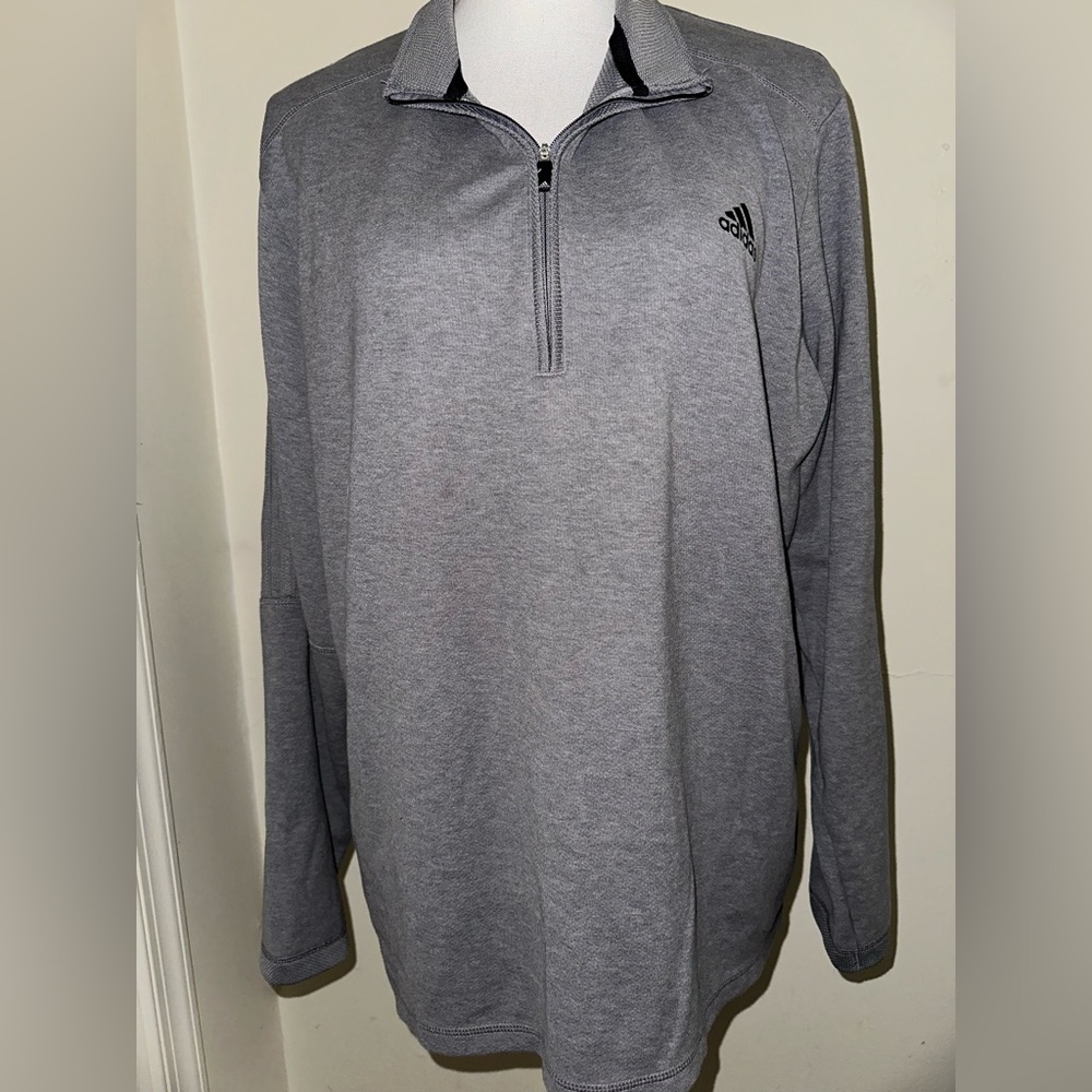 🩶Mens Adidas Quarter Zip